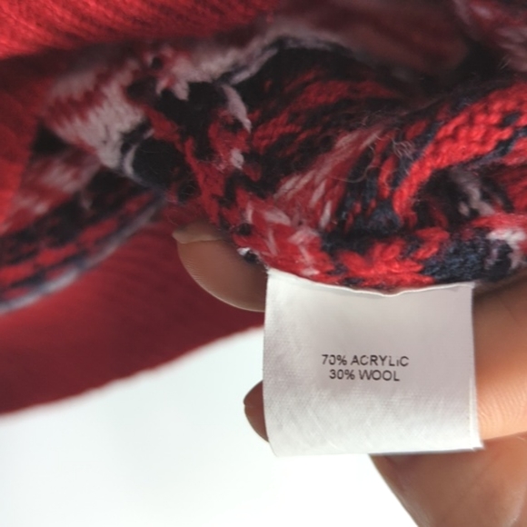 Joe Fresh Patterned Wool Blend Sweater - Picture 4 of 9